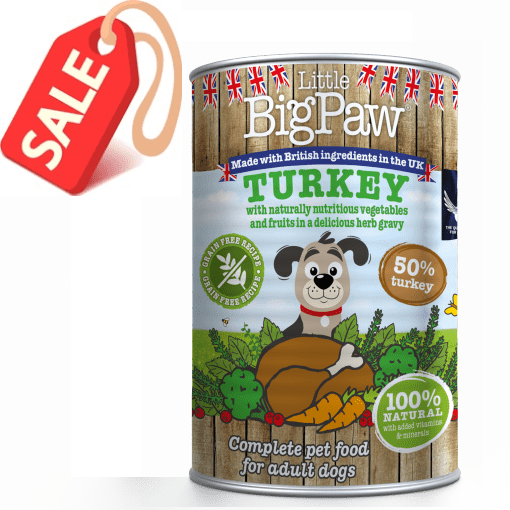 מבצע! 12 יחידות שימורים לכלב ביג פאו הודו וירקות פט פוינט סופרמרקט